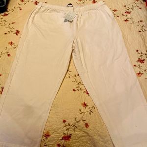 Anthology pants Nwt white no issues